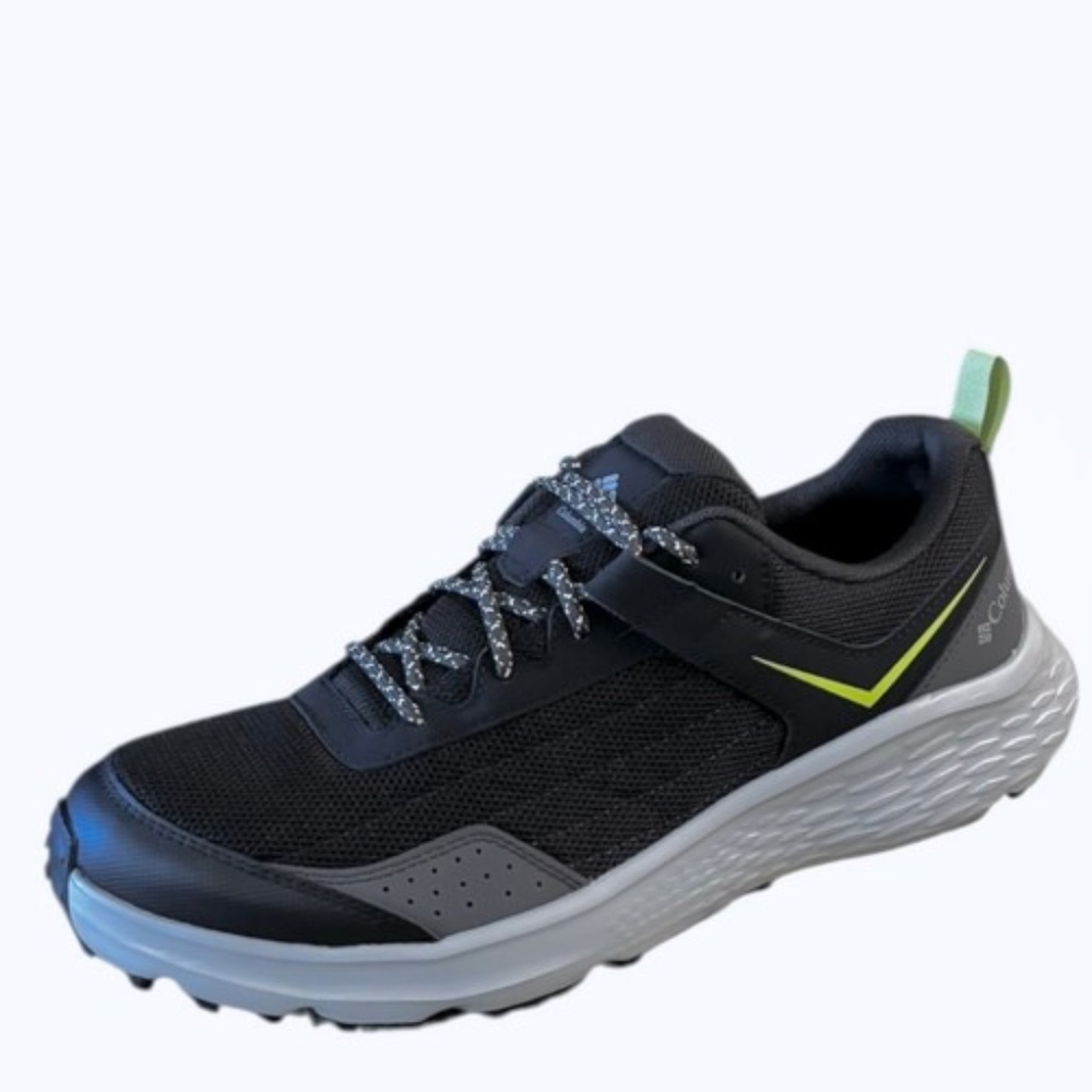 Columbia Mens Vertisol Trail Black Hiking Shoes Size‎ 10